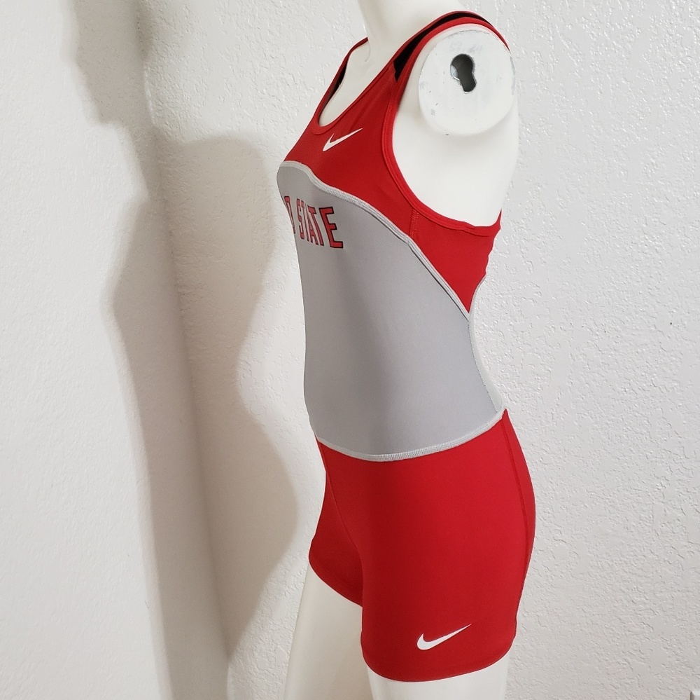 Rare Ohio State Speedsuit Unitard Skinsuit Romper - Picture 2 of 8